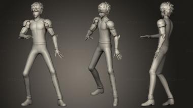 Figurines of people Genos 3d model
